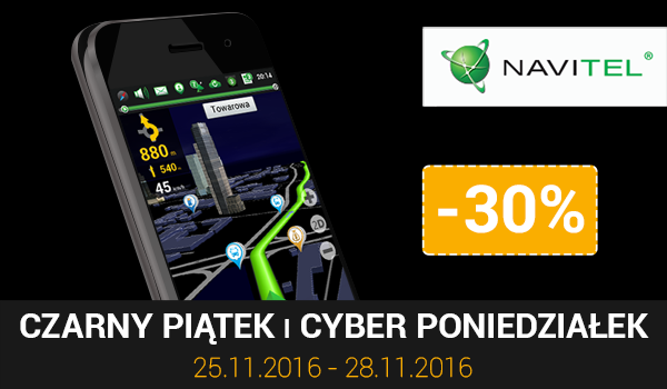 Czarny Piątek i Cyber Poniedziałek z NAVITEL®
