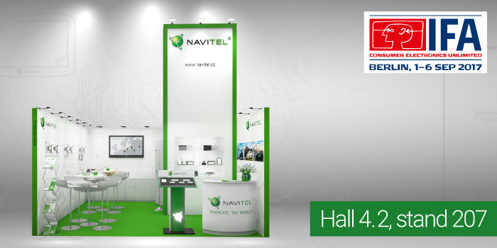 Firma NAVITEL® bierze udział w międzynarodowych targach elektroniki użytkowej IFA 2017 w Berlinie