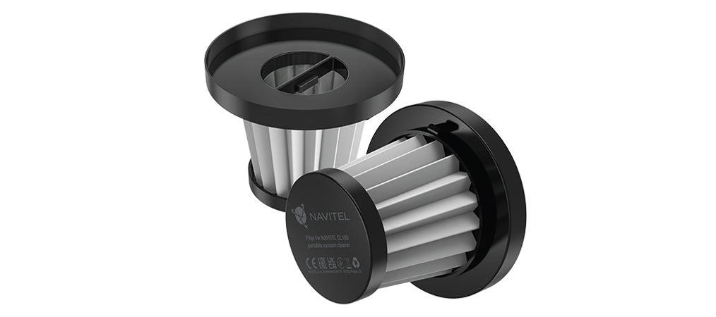 Zestaw wymiennych filtrów do odkurzacza NAVITEL CL100 cl100-filter/NAVITEL_CL100_Filter_Slider_4